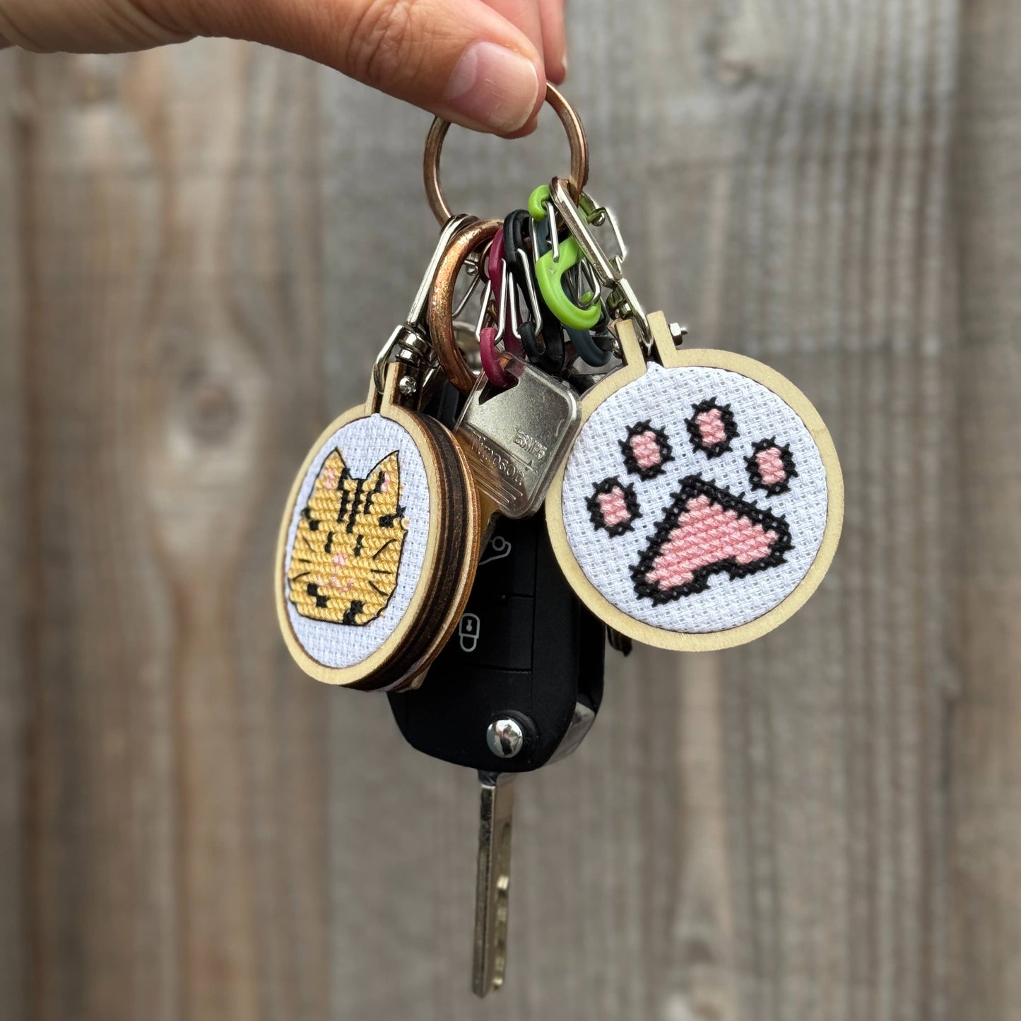 I Love You Cherry Much! Mini Matchbox Cross Stitch Kit