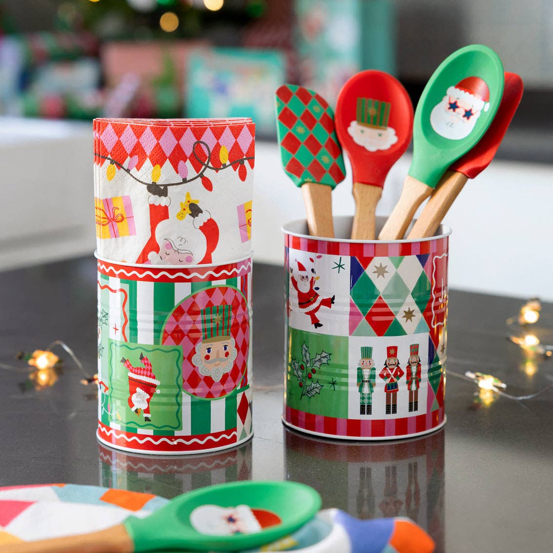 Nutcracker Silicone Kitchen Utensils - 2 designs