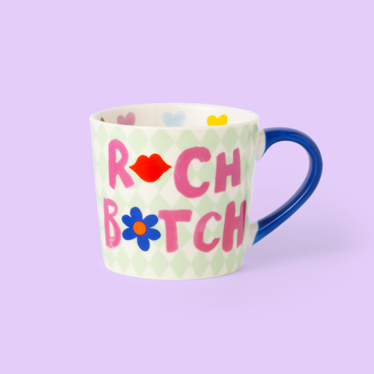 R*ch B*tch Mug - Eleanor Bowmer
