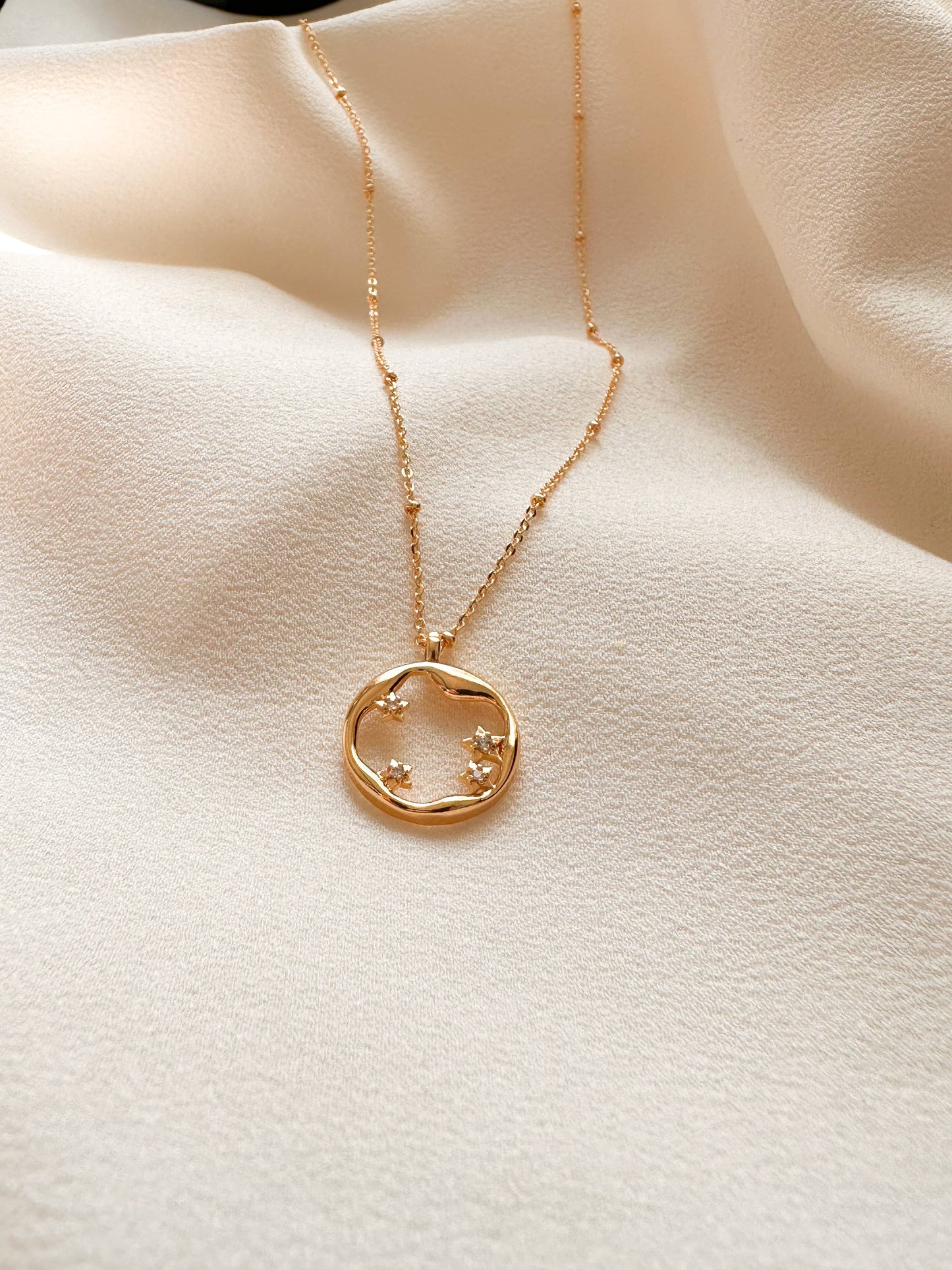 18k Gold Plated Celestial Necklace - EG2