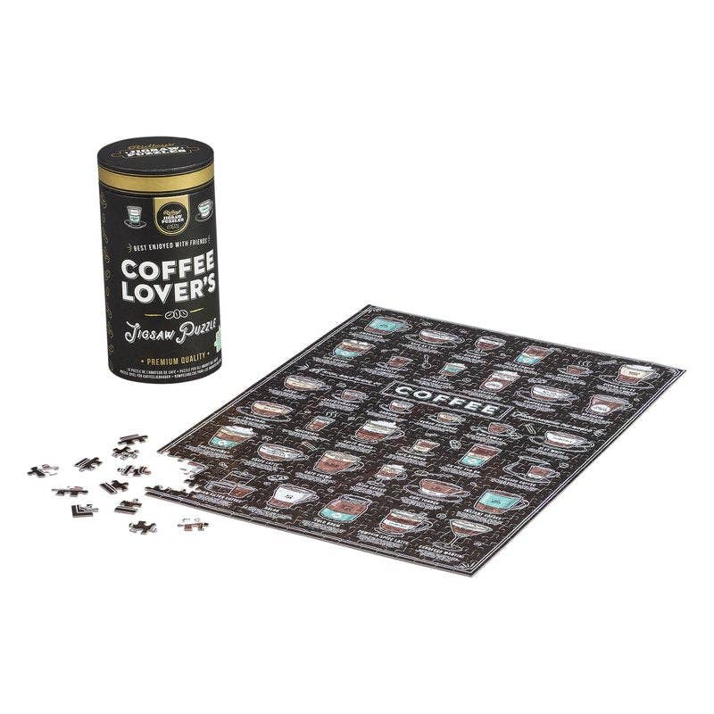 Coffee Lover's 500 Piece Jigsaw Puzzle