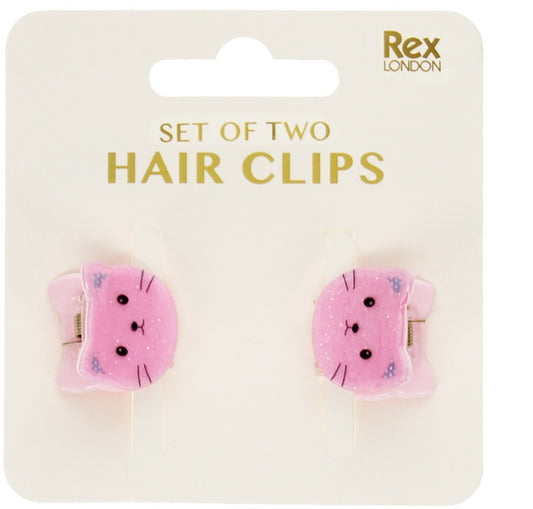 Cats Mini Hair Claw Clips