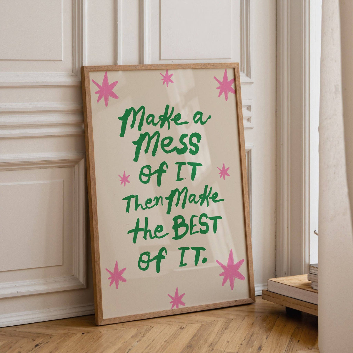 Make A Mess of It Print: A4