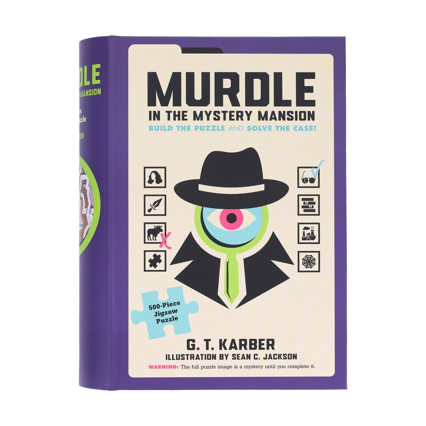 Murdle in the Mystery Mansion 500-Piece Jigsaw Puzzle (Jigsaw Products)