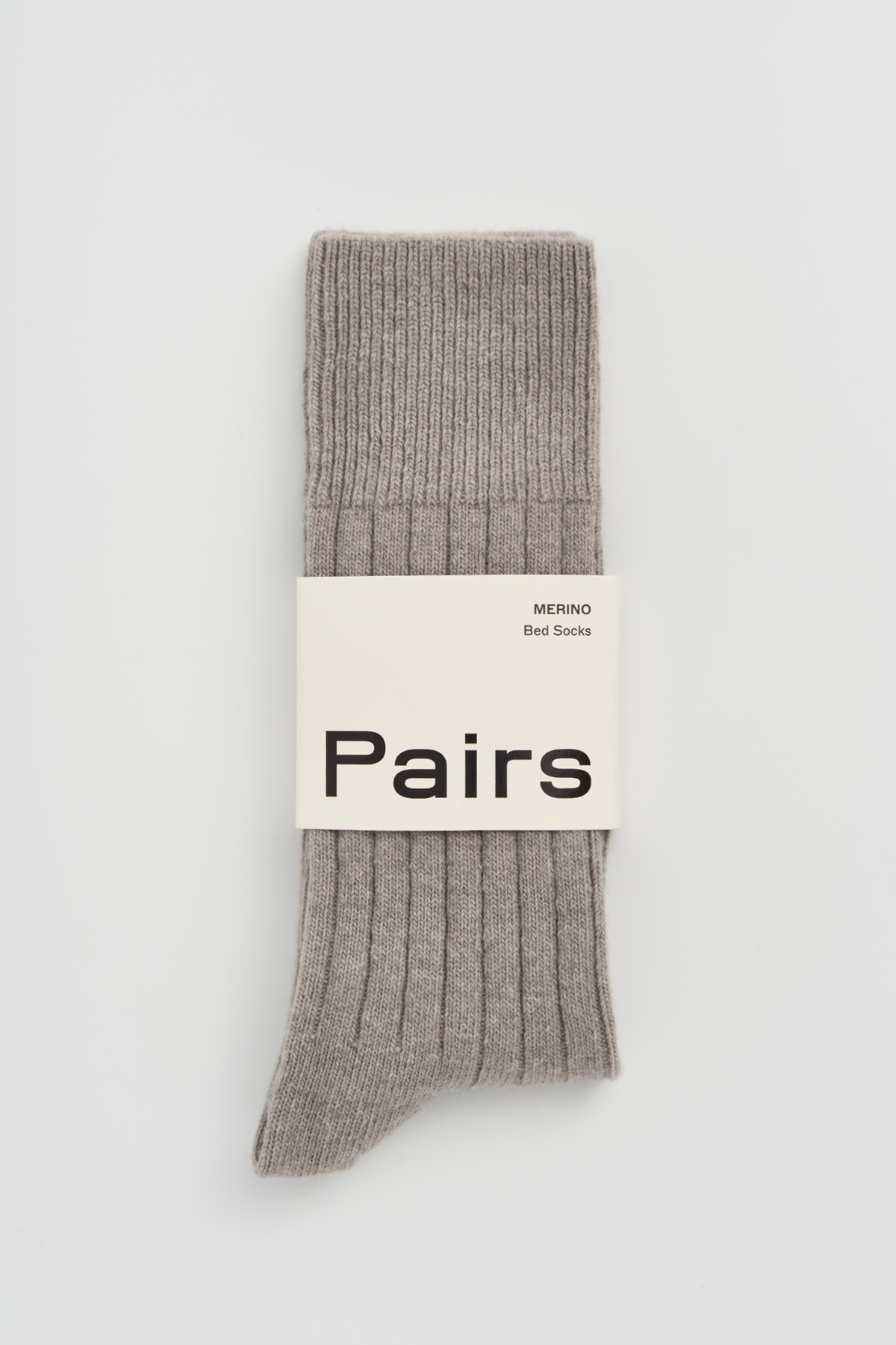 Correct Grey Merino Bed Socks - UK 4-8
