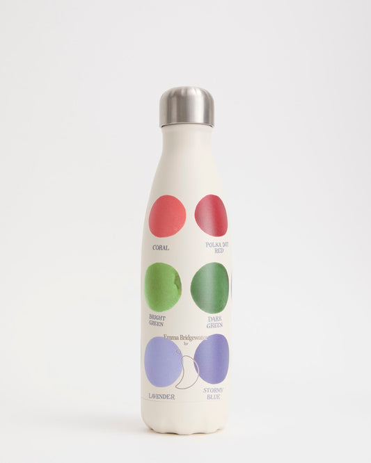 Chilly's Reusable Water Bottle 500ml, Emma Bridgewater Colour Palette