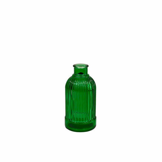 Glass Bottle - Cottage Garden - Green
