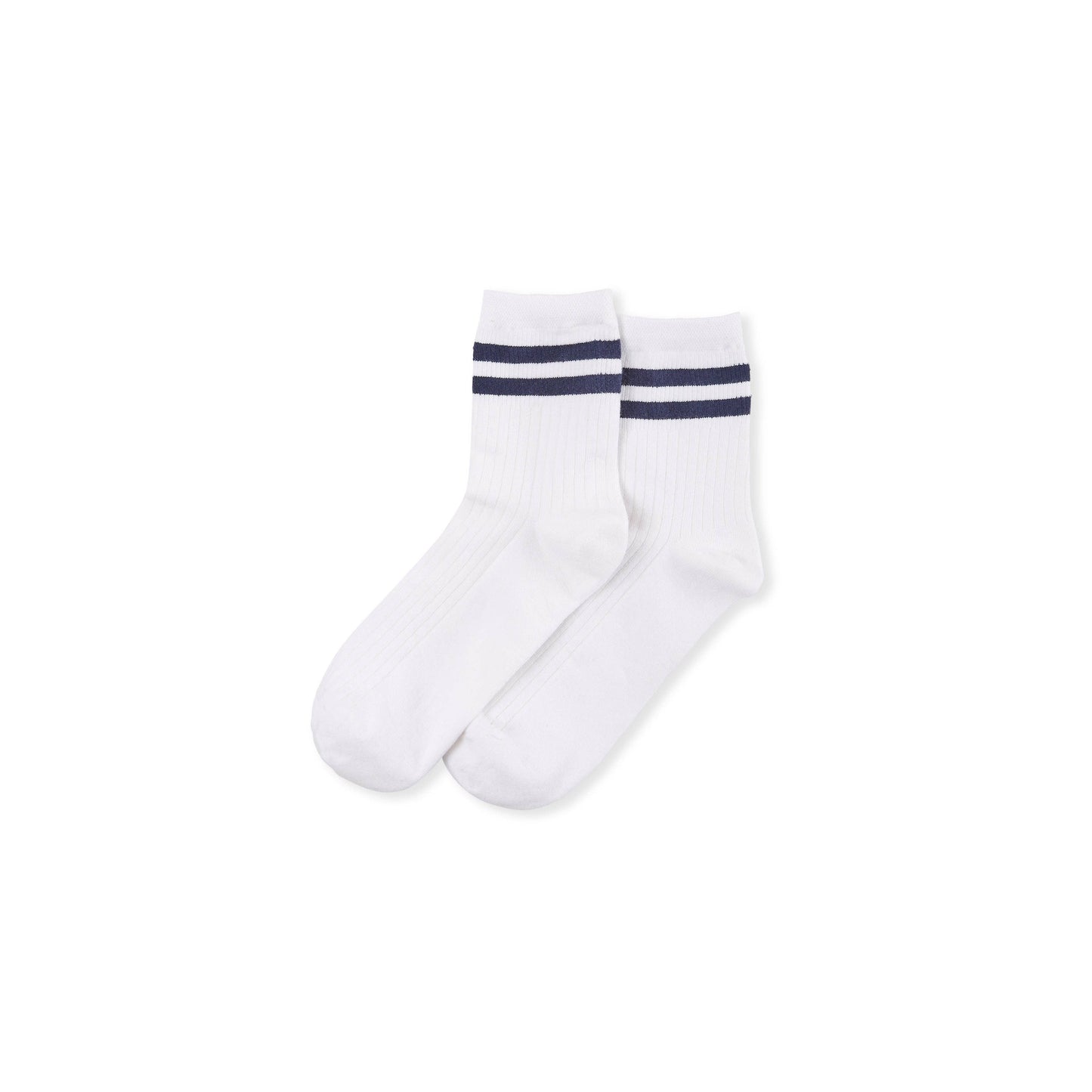 Bamboo Ankle Sock | White
