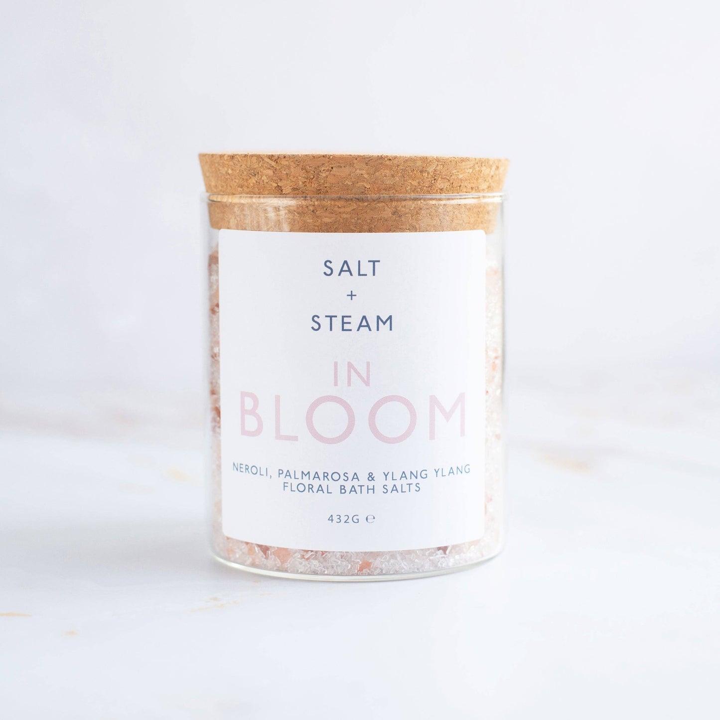 In Bloom - Rose, Neroli & Palmarosa Bath Salts 432g Jar