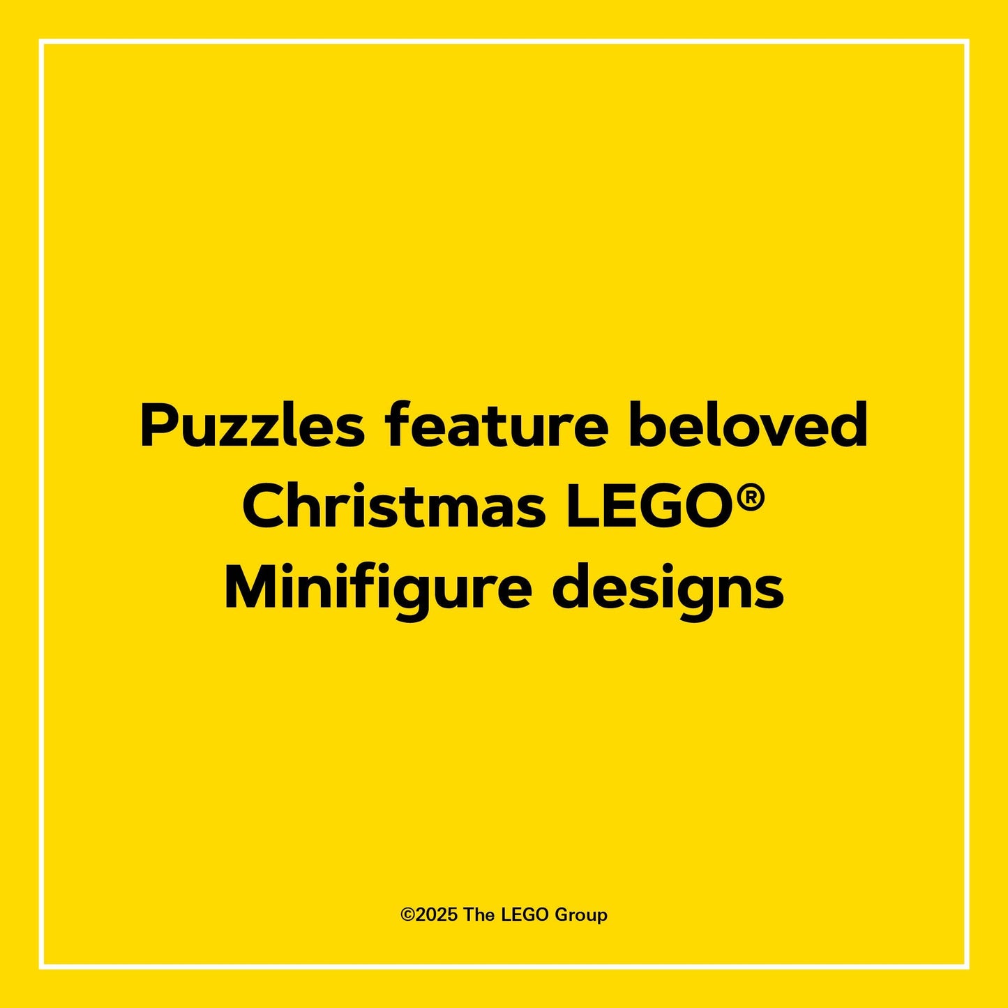 LEGO Countdown to Christmas Puzzles - 12 Days of Minifigure Advent Puzzles