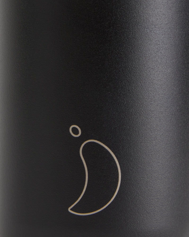 Chilly’s Cup 500ml - Series 2 Monochrome Black