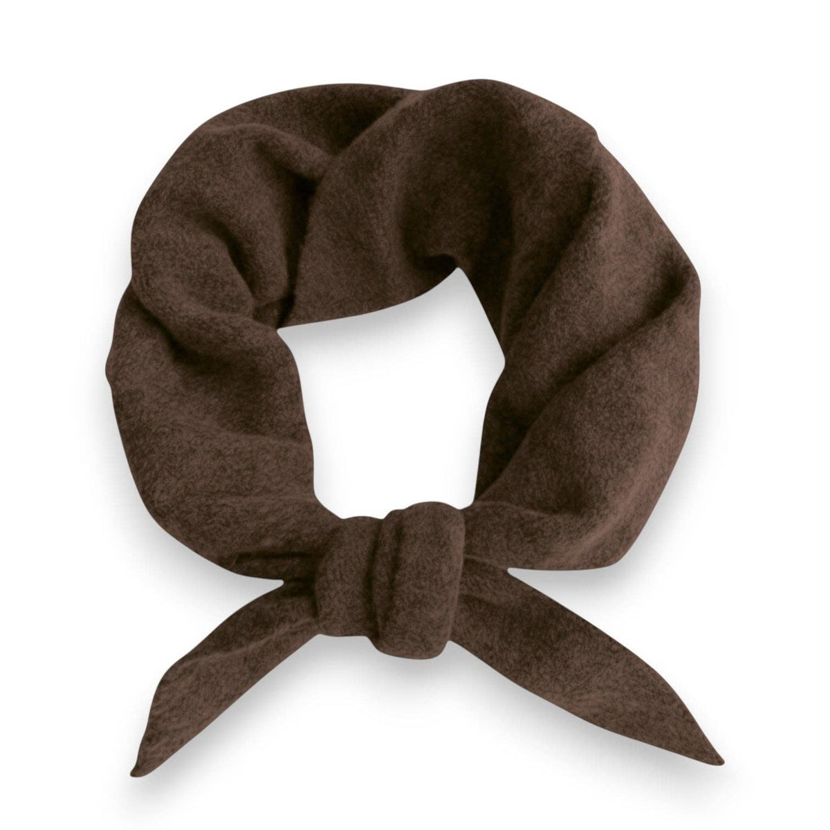 Plain Wool Blend Light Weight Triangle Neck Scarf: Burgundy