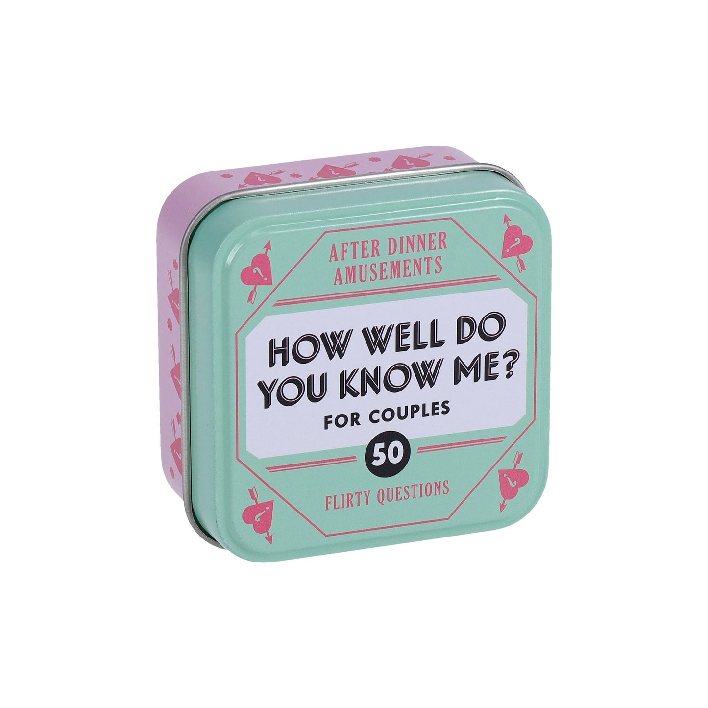 After Dinner Amusements: How Well Do You Know Me? For Couples - 50 Flirty Questions Game