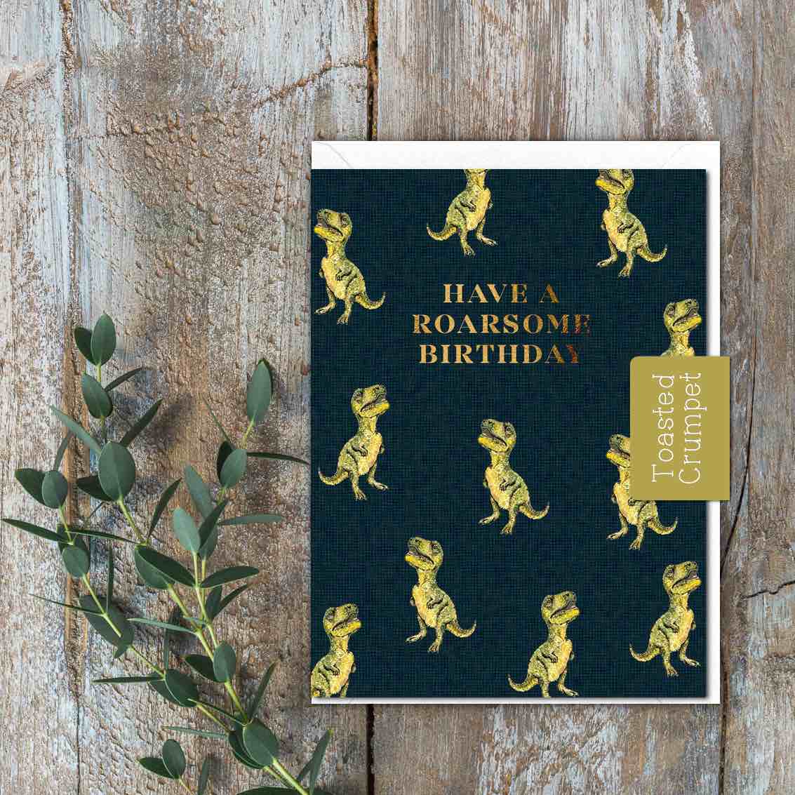 Have a Roarsome Birthday (Dinosaur) Card