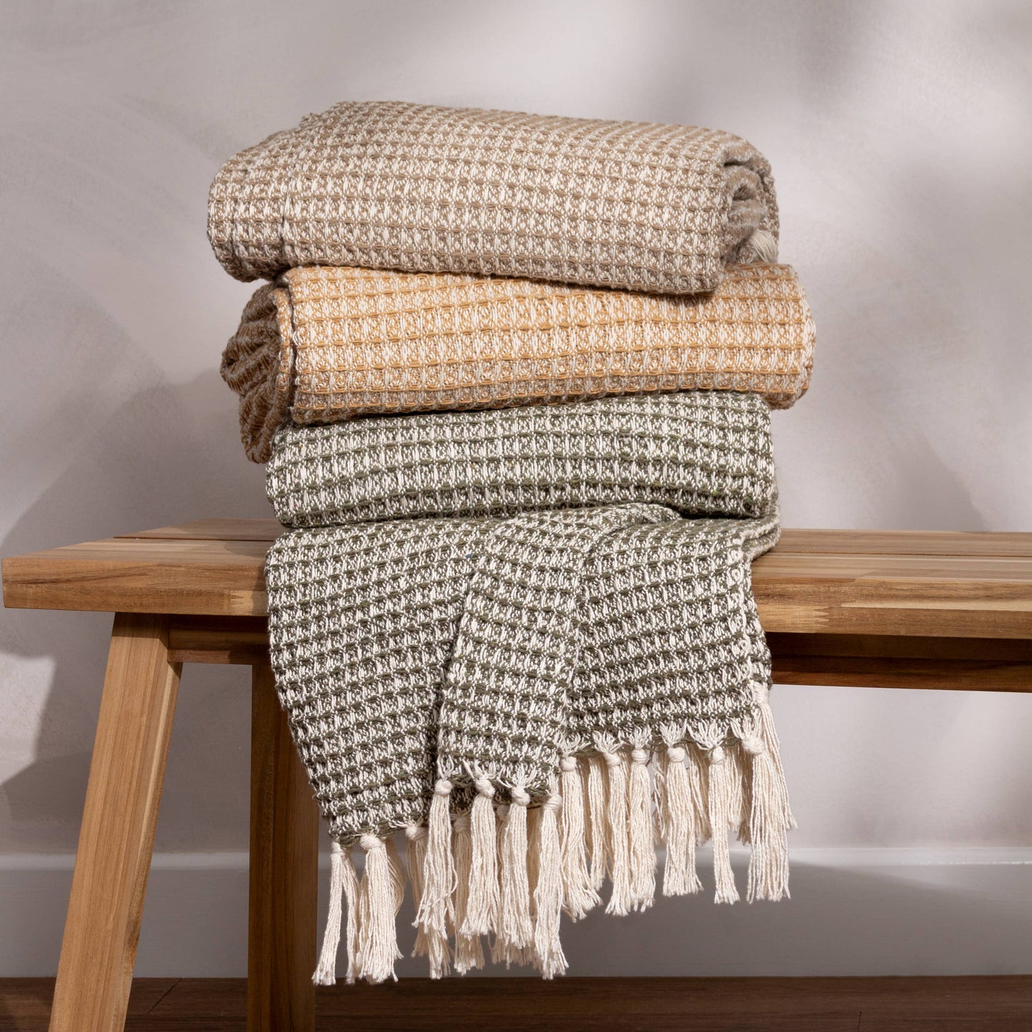 Lorne Throw Lichen Green 150 x 200cm
