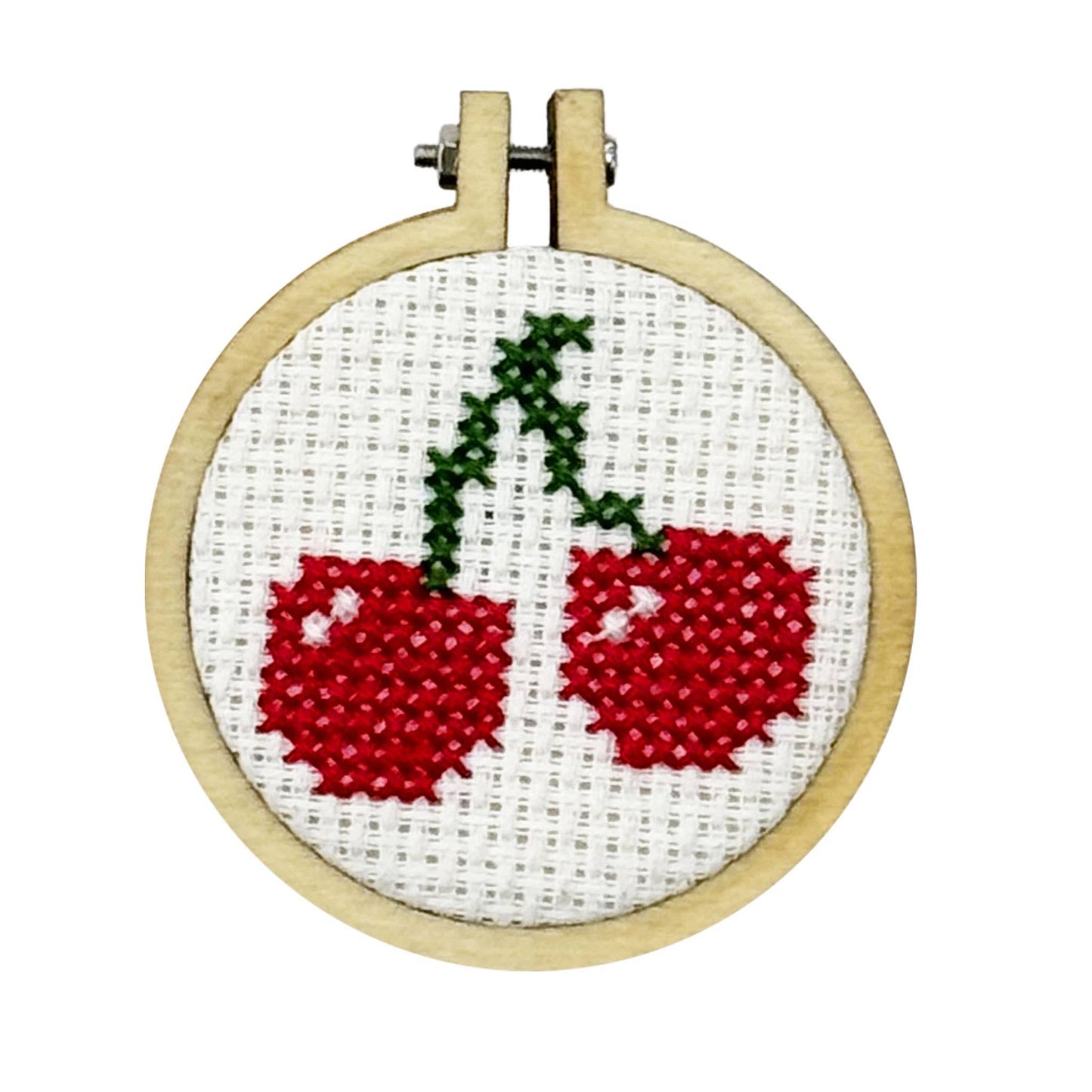 I Love You Cherry Much! Mini Matchbox Cross Stitch Kit