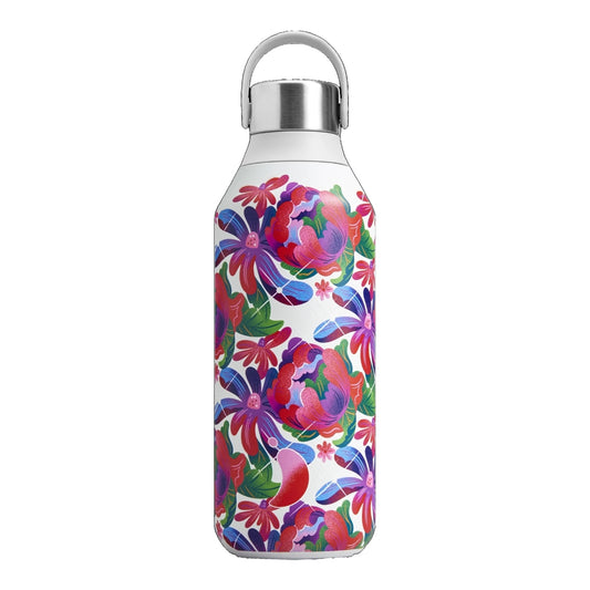 Chilly’s Water Bottle 500ml - Series 2 Peony Tumble