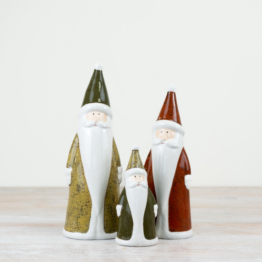 Ceramic Santa Decoration