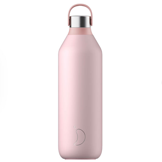 Chilly’s Water Bottle 1000ml - Series 2 Blush Pink