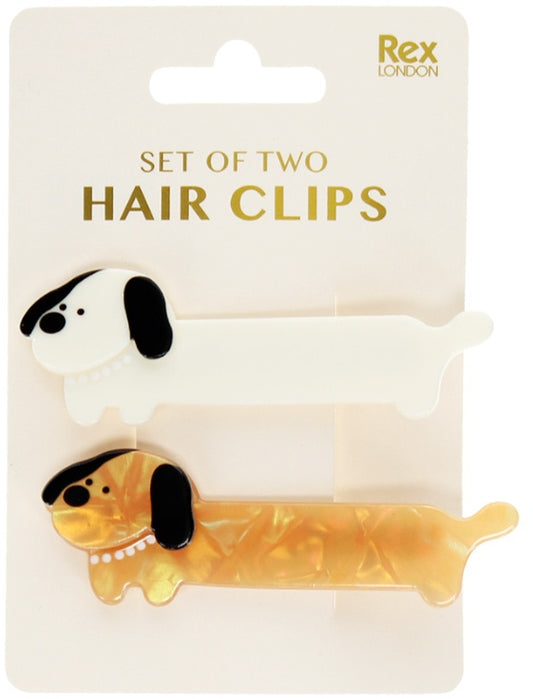Sausage Dog Mini Hair Clips