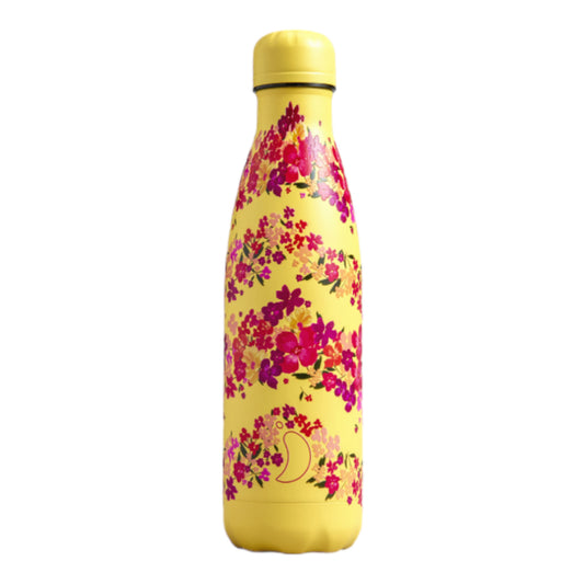 Chilly's Reusable Water Bottle 500ml, Zig Zag Ditsy
