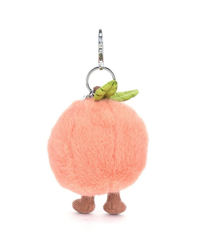 Jellycat Amuseables Peach Bag Charm