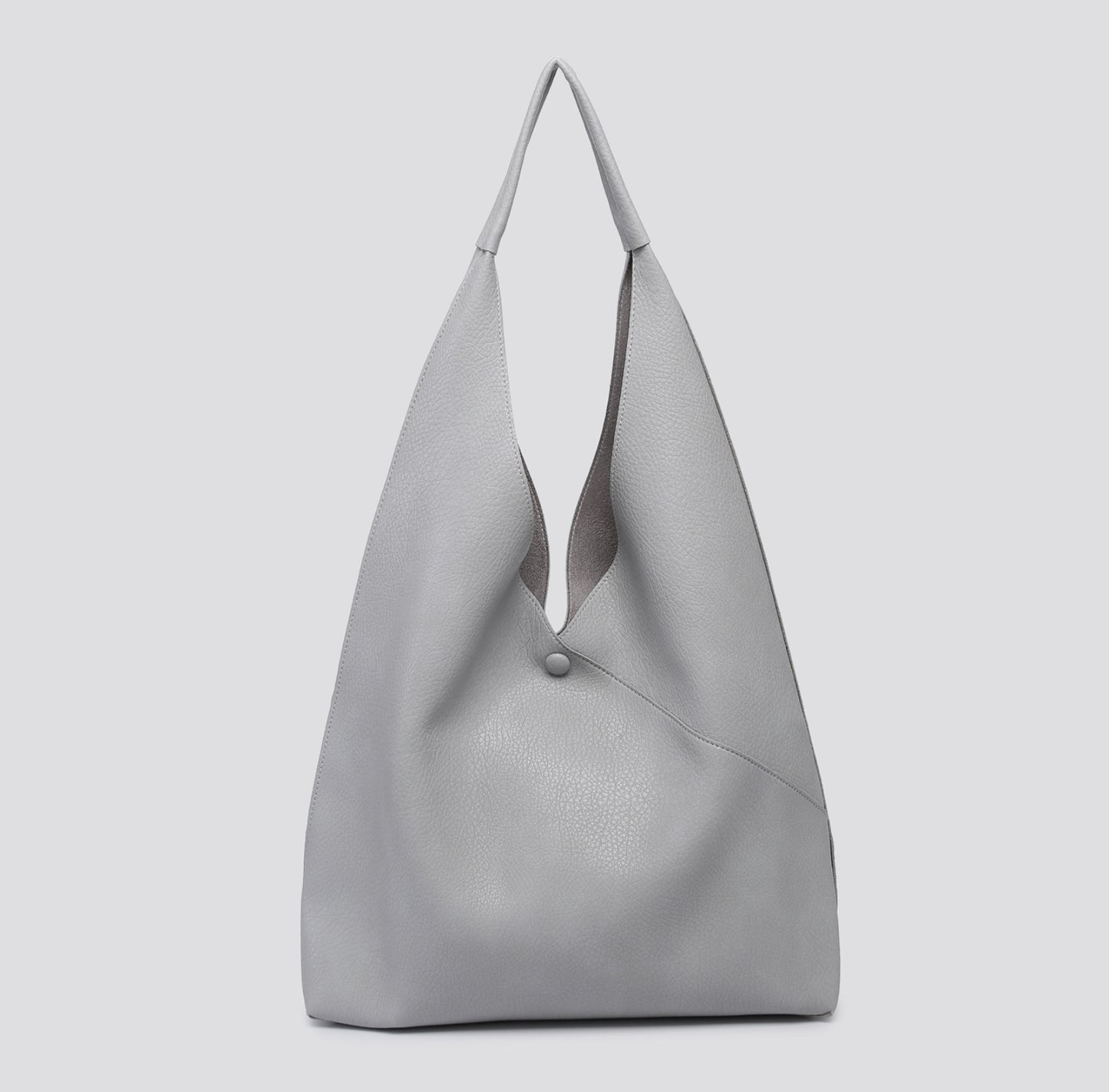 Faux Leather Slouchy Bag in a Bag