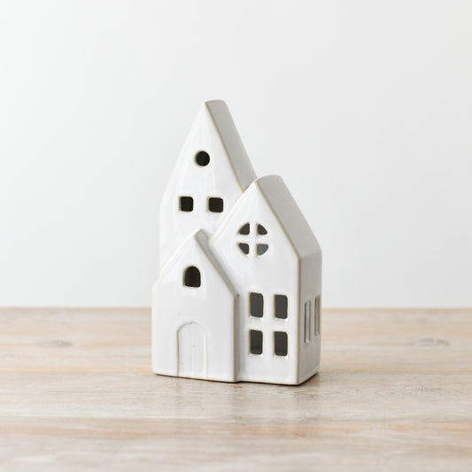 Trio of Glazed Houses