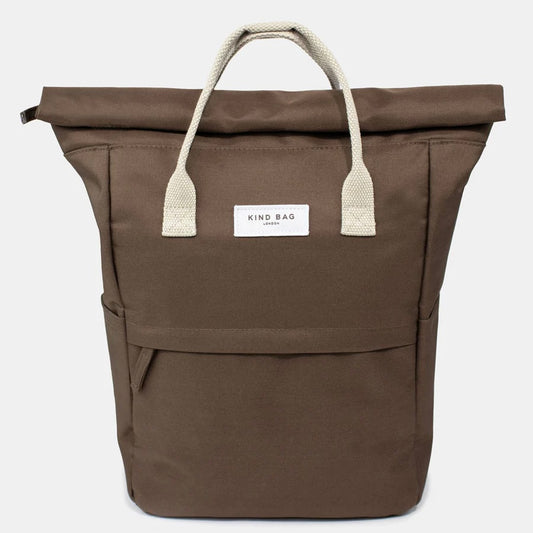 “Hackney” Cocoa Brown Backpack Medium