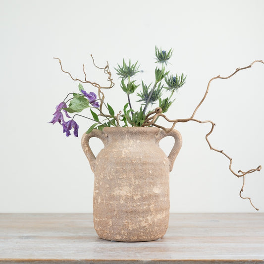 Tessa Rustic Vase 25cm