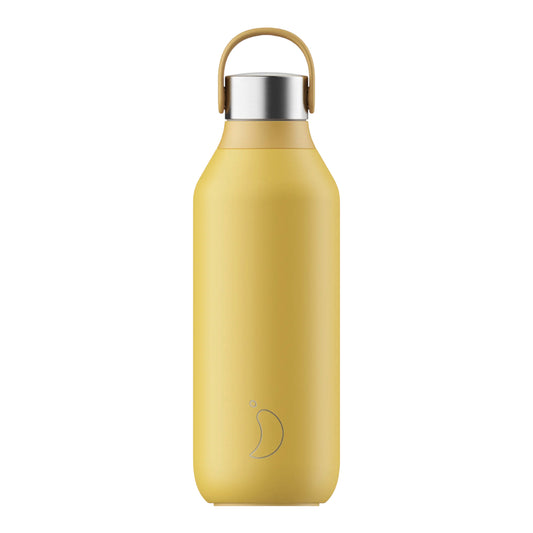 Chilly’s Water Bottle 500ml - Series 2 Pollen Yellow