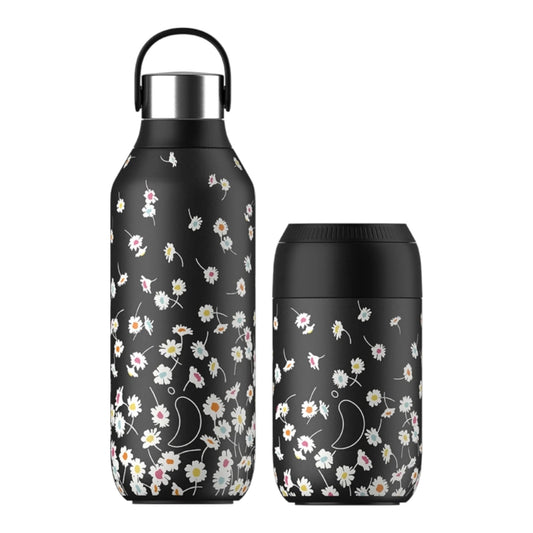 Chilly’s Water Bottle 500ml & Cup 340ml Set - Series 2 Liberty Jive