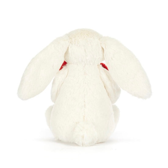 Jellycat Bashful Bunny w Red Heart