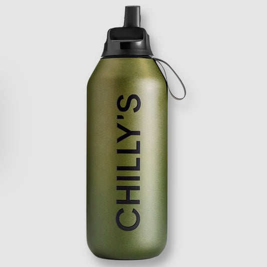 Chilly’s Series 2 Flip Bottle 500ml - Ombré Moss