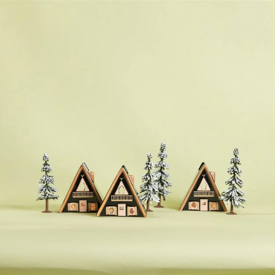 Nordic Cabin Incense & Tealight Holder