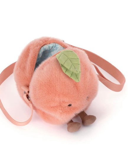 Jellycat Amuseables Peach Shoulder Bag