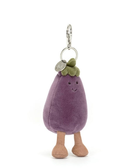 Jellycat Amuseables Aubergine Bag Charm