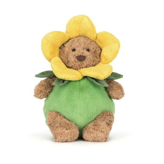 Jellycat Bartholomew Bear Daffodil Outfit