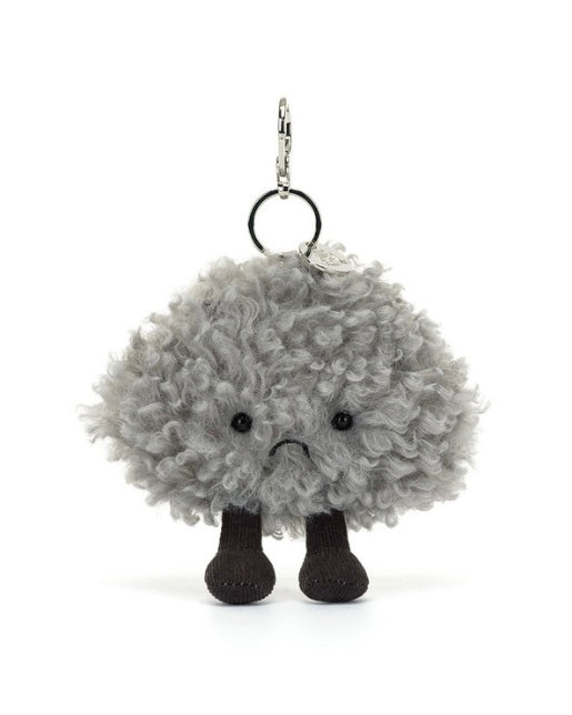 Jellycat Amuseables Cirrus Storm Cloud Bag Charm
