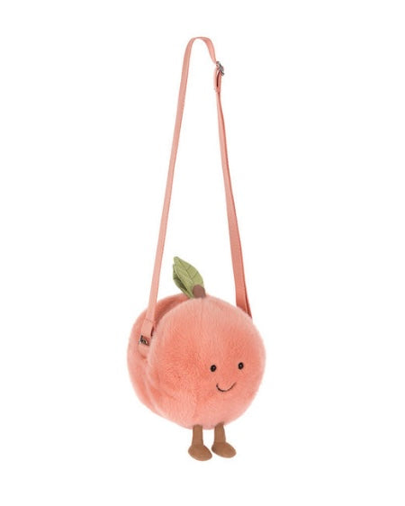Jellycat Amuseables Peach Shoulder Bag