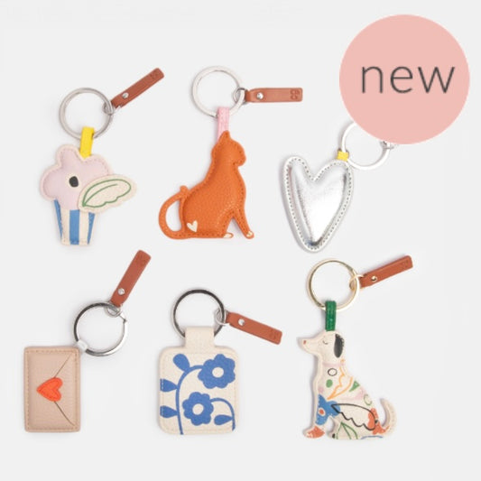 Caroline Gardner Keyring - Various designs