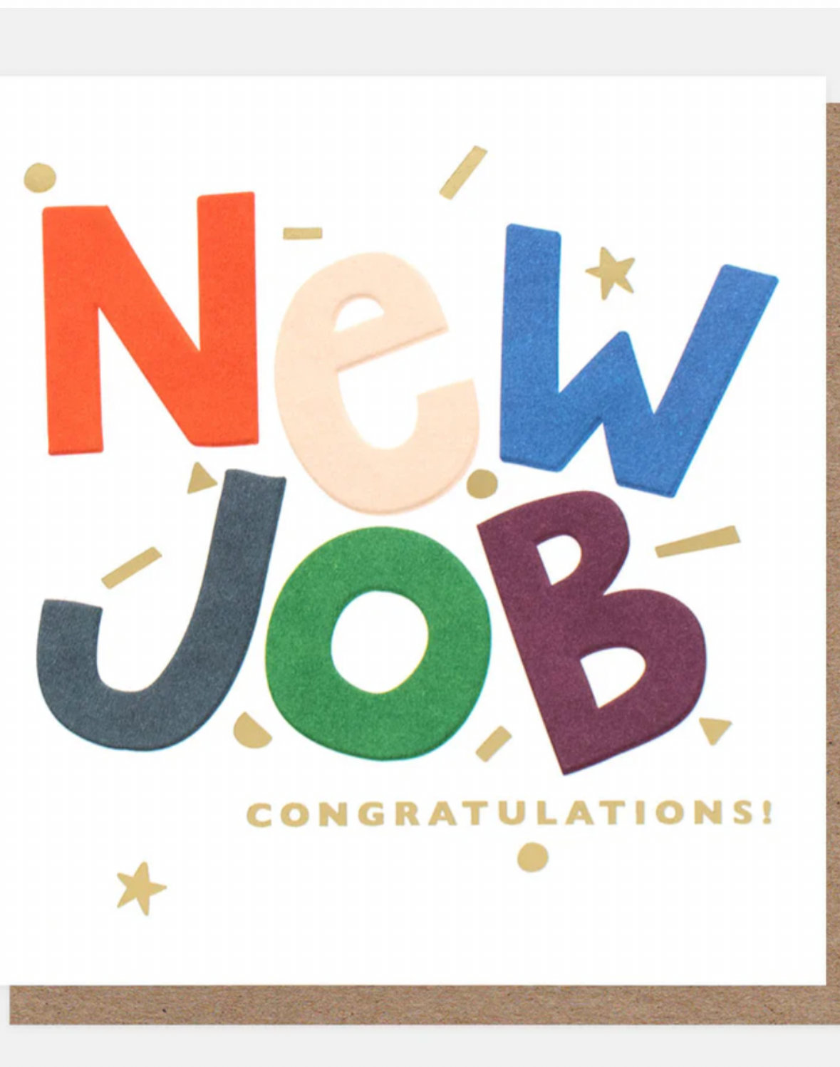 Congratulations New Job Card