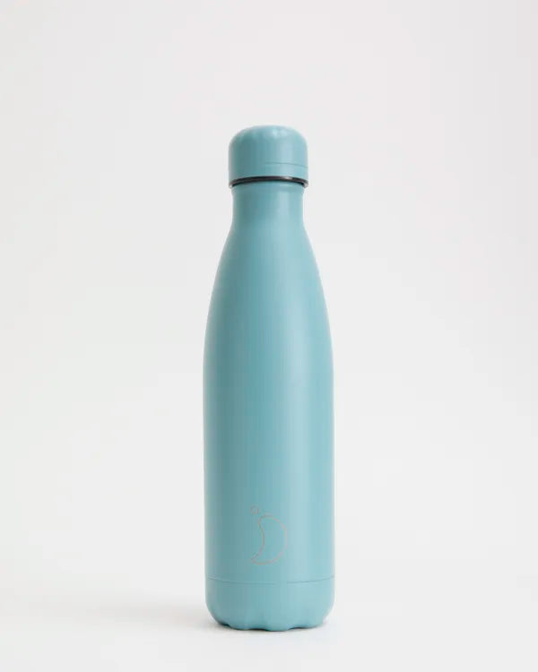 Chilly's Reusable Water Bottle 500ml, All Dusty Teal