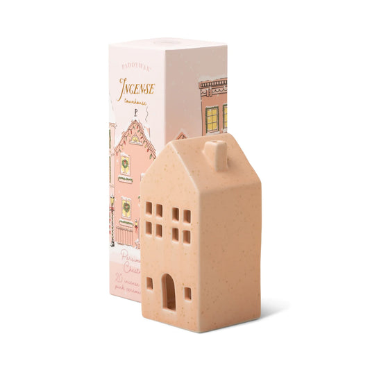 Pink Townhouse Incense Holder