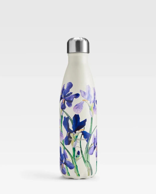 Chilly's Reusable Water Bottle 500ml, Emma Bridgewater Blue Iris