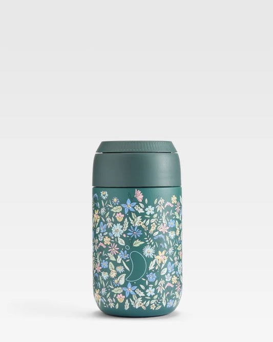 Chillys Cup 340ml - Series 2 Liberty Summer Sprigs Pine Green