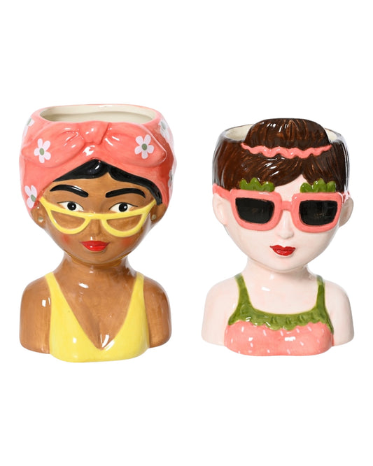 Beach Lady Planters