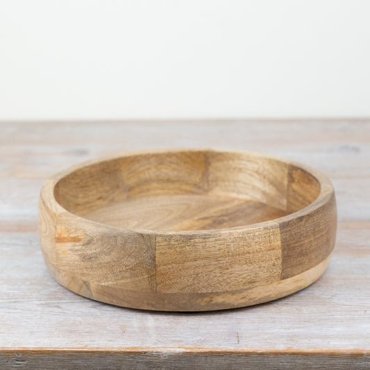 Round Rustic Serving Bowl