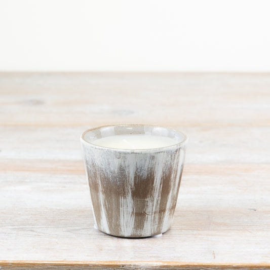 Ceramic Cup Pot Candle - 2 sizes