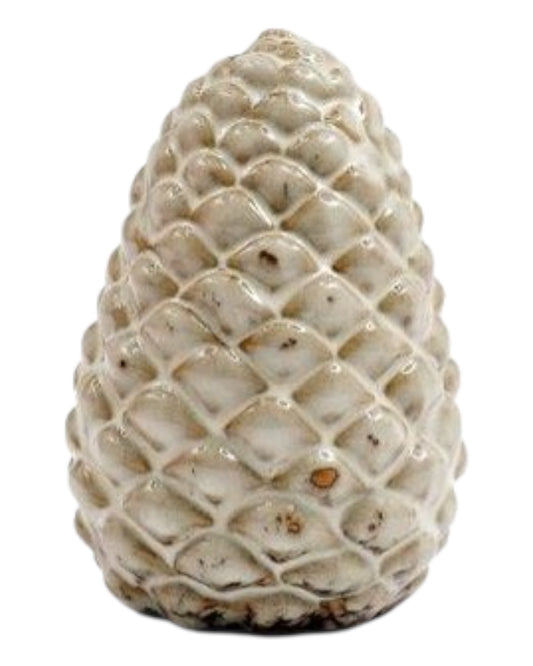Glazed Natural Pinecone